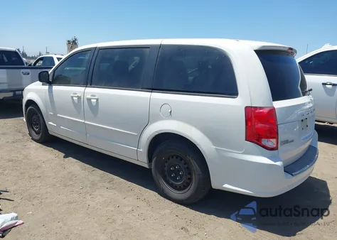 2012 Dodge Grand Caravan Se/Avp z USA, uszkodzony, nr VIN 2C4RDGBG9CR242083